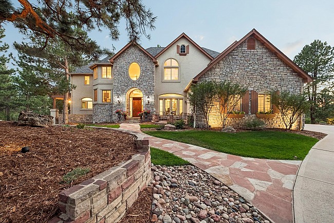 Extraordinary Custom Estate Nestled on 5.13 Private Acres in Kelty Farms in Franktown!
