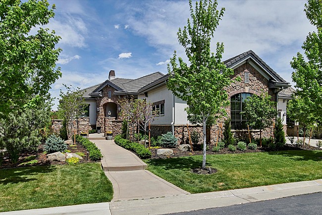 Soft Contemporary Style in Cherry Creek Country Club